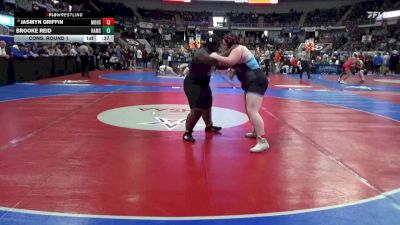 1-5A 235 Cons. Round 1 - Jasmyn Griffin, Moody Hs vs Brooke Reid, Ramsay High School