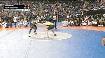 1A/2A 150 Semifinal - Isaiah Mewborn, Pamlico County High School vs Cole White, Manteo High School