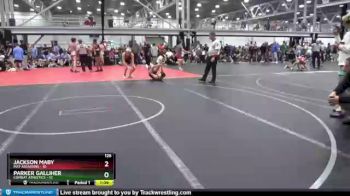 126 lbs Round 4 (8 Team) - Jackson Maby, Mat Assassins vs Parker Galliher, Combat Athletics