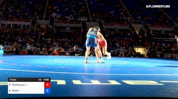 144 lbs Final - Destiny Rodriguez, Oregon vs Kayley Rada, Michigan