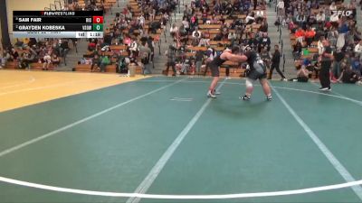 Round 1 - Grayden Kobeska, Victory School Of Wrestling vs Sam Fair, Riceville