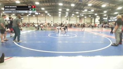 126 lbs Rr Rnd 2 - Ryan McGrail, 84 Athletes Black - HSB vs Jack Cherry, Kraken Black - HSB