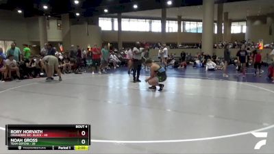 190 lbs Round 2 (6 Team) - NOAH GROSS, Team Gotcha vs Rory Horvath, Crusaders WC- Black