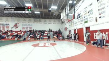105 lbs Cons. Round 5 - Ava Fuentes, Jerome vs Vanessa Ortiz, Glenns Ferry
