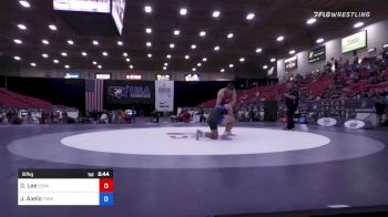 97 kg Quarters - Duncan Lee, Iowa vs Jonathan Aiello, Cavalier Wrestling Club / TMWC