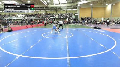 120 lbs Round Of 16 - Phoenix Martinez, Oceanside vs Evan Lynch, Salem