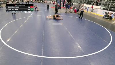 16U Boys - 150 lbs Champ. Round 2 - Trenton Byers, The Best Wrestler vs Zack McCann, Timpanogos Wrestling