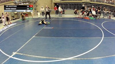 92 lbs Semis - Jre Whitford, Sanderson Wrestling Academy vs River Knight, Sanderson Wrestling Academy