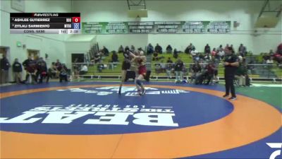 131 lbs Cons. Semi - Ashlee Gutierrez, Sacramento City College vs Zitlali Sarmiento, Mt. San Antonio College