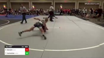 106 lbs Consi Of 16 #2 - Riley Valdez, Slv Elite vs Kolter Burton, American Falls WC