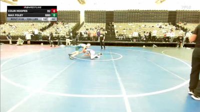 128-I lbs Consi Of 4 - Colin Hoopes, Patriot Club vs Max Foley, Rhino Wrestling