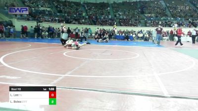 120 lbs Round Of 32 - Landon Lee, Tulsa Union vs Landon Boles, Standfast