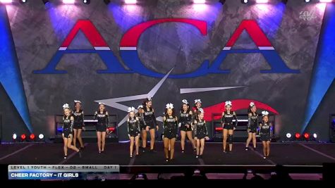 Cheer Factory - IT Girls [2026 L1 Youth - Flex - D2 - Small Day 1] 2026 ACA Grand Nationals