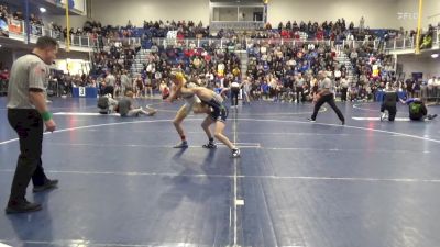 114 lbs Qtr-finals - Cael Muller, Notre Dame GP vs Braiden Lotier, Bishop McDevitt