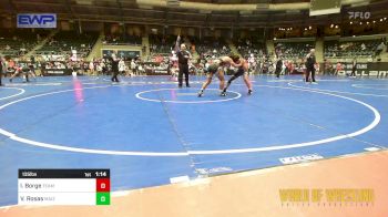 135 lbs Semifinal - Israel Borge, TEAM PRIDE ACADEMY vs Vincent Rosas, Maize