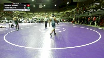 157 lbs Quarterfinal - Shamar Burnett, Bullard vs Chris Creason, El Diamante