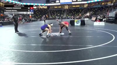 131 lbs Cons. Round 1 - Ragan Retell, Elmira College vs Jessica Corredor, King University