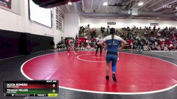 130 lbs Champ. Round 2 - Alicia Romero, Fort Lupton vs Teagan Miller, Pine Creek