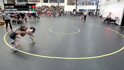 125 lbs Cons. Round 2 - Blaise Parrill, West Liberty vs Joey Cline, Manchester