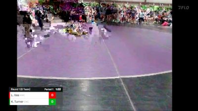 50 lbs Round 1 (6 Team) - Lacie Vee, Midwest Mat Catz vs Kennedy Turner, Contenders WC
