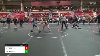 110 lbs Cons. Round 5 - Jake Waegli, Lincoln Squires vs Memphis Halsey, Frontenac Youth Wrestling Club