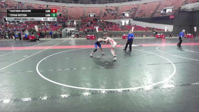 160 lbs 3rd Place Match - Kayden Moore, Askren Wrestling Academy vs Titan Ritter, Askren Wrestling Academy