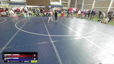 126 lbs Cons. Semi - Dominic Thomas, WA vs Murphy Harris, CO