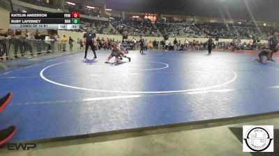 118 lbs Consi Of 16 #1 - Katelin Anderson, Prime Wrestling vs Ruby LaFerney, Bridge Creek Wrestling