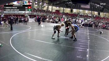 195 lbs Champ. Round 1 - James (Jet) Welsh, O`Neill Leprechaun Wrestling vs Timothy Fraas, Team Agoge Wrestling Inc