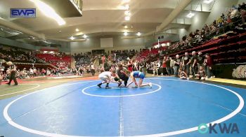 88 lbs Rr Rnd 2 - Paisley Heflin, Pryor Tigers vs Fisher Hutchins, Salina Wrestling Club