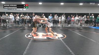 190 lbs Round Of 128 - Michael Spielman, PA vs Yanni Drapaniotis, NY