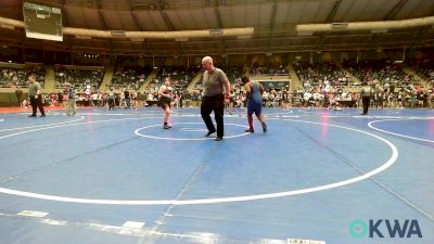 Consi Of 8 #1 - Brian Love, Vinita Kids Wrestling vs Annabelle Oxford, Heat