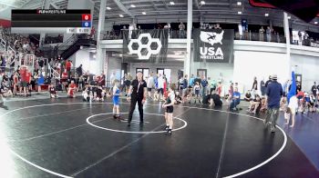 56-62 lbs Cons. Round 1 - George Kellerman, Knights RTC vs Elliott Von Der Porten, Knights Wrestling Club