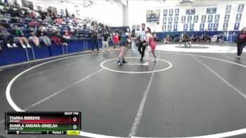 145 lbs Cons. Round 4 - Sharla Andaya-Ginelsa, Montclair vs Tiarra Bibbens, Oxnard