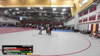285 lbs Champ. Round 2 - Justin Newton, Coolidge vs Antonio Rodriguez, Poston Butte
