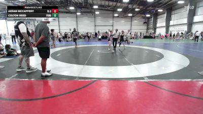 100 lbs Quarterfinal - Aedan McCaffery, PA Revival - EL vs Colton Reed, POWA - EL