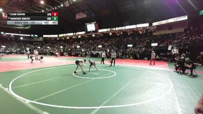 100 lbs Cons. Round 4 - Cam Davis, CPWA vs Hunter Smith, DWC3