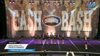 Stars Vipers Katy - Fierce Fangs [2024 L1 Mini - Novice - Restrictions Day 1] 2024 Cheer Power Cash Bash Showdown Galveston