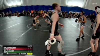 80 lbs Round 3 (6 Team) - Dylan Eaver, DWA vs Kaleb Pollock, Brawler Elite