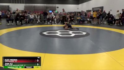 65 lbs Round 1 (8 Team) - Alec Medina, Team Missouri vs Zain Ali, West Shore Wrestling Club