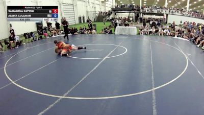 135 lbs Samantha Patton, Georgia vs Aleiya Cullinan, North Dakota Gold