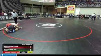 3A 132 lbs 3rd Place Match - Keaton Mayernik, Stanwood vs Joe Showalter, Cheney