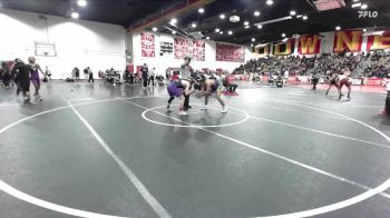 138 lbs Champ. Round 2 - Slater Hicks, Valenicia (Santa Clarita) vs Jaden Eisagholian, Calvary Chapel