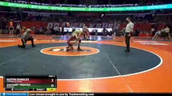 2A 113 lbs Cons. Semi - Austin Dangles, Chicago (St. Rita) vs Zachary Montez, Geneseo