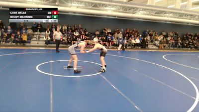175 lbs Round 1 (16 Team) - Cobe Wells, Broken Bow vs Brody Richards, Wray