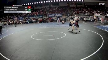 D 2 106 lbs Cons. Round 2 - Charlie Barber, St. Thomas More vs Cody Hypolite, Carencro