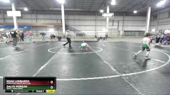 59 lbs Semifinal - Dalyn Morgan, Small Town Grims vs Noah Lombardo, Middleton Wrestling Club