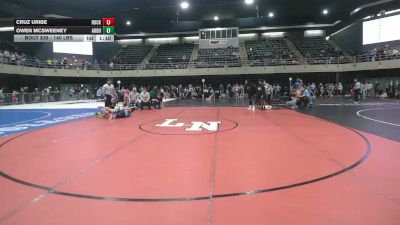 140 lbs Round Of 16 - Cruz Uribe, Rock Hill vs Owen McSweeney, Audubon