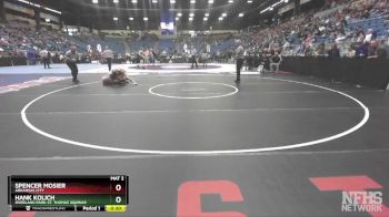 5A - 138 lbs Cons. Round 2 - Hank Kolich, Overland Park-St. Thomas Aquinas vs Spencer Mosier, Arkansas City