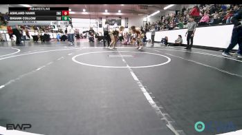 135 lbs Rr Rnd 4 - Ashland Hawk, Salina Wrestling Club vs Shiann Collom, Tiger Trained Wrestling